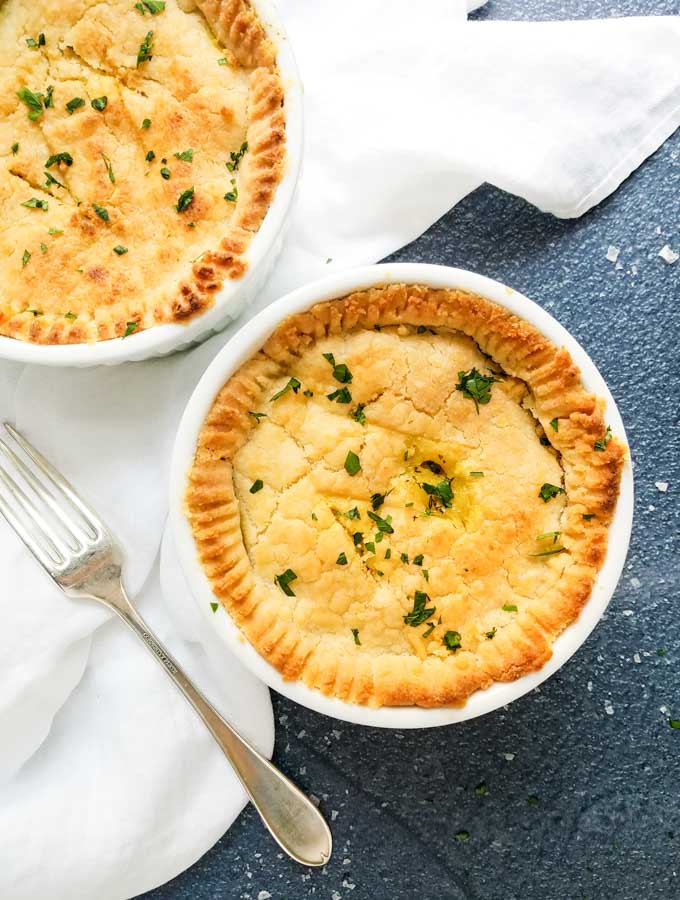 dairy free chicken pot pies