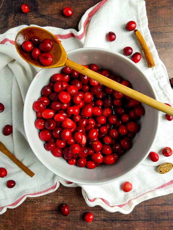 Roasted Cranberries Peel with Zeal