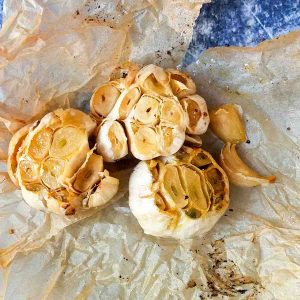 roasted garlic in parchment recipe