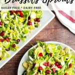 brussel sprout salad recipe for pinterest