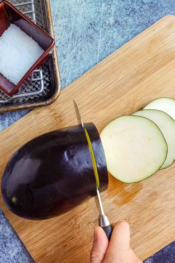 Easy Oven Roasted Eggplant Slices Slices Peel with Zeal