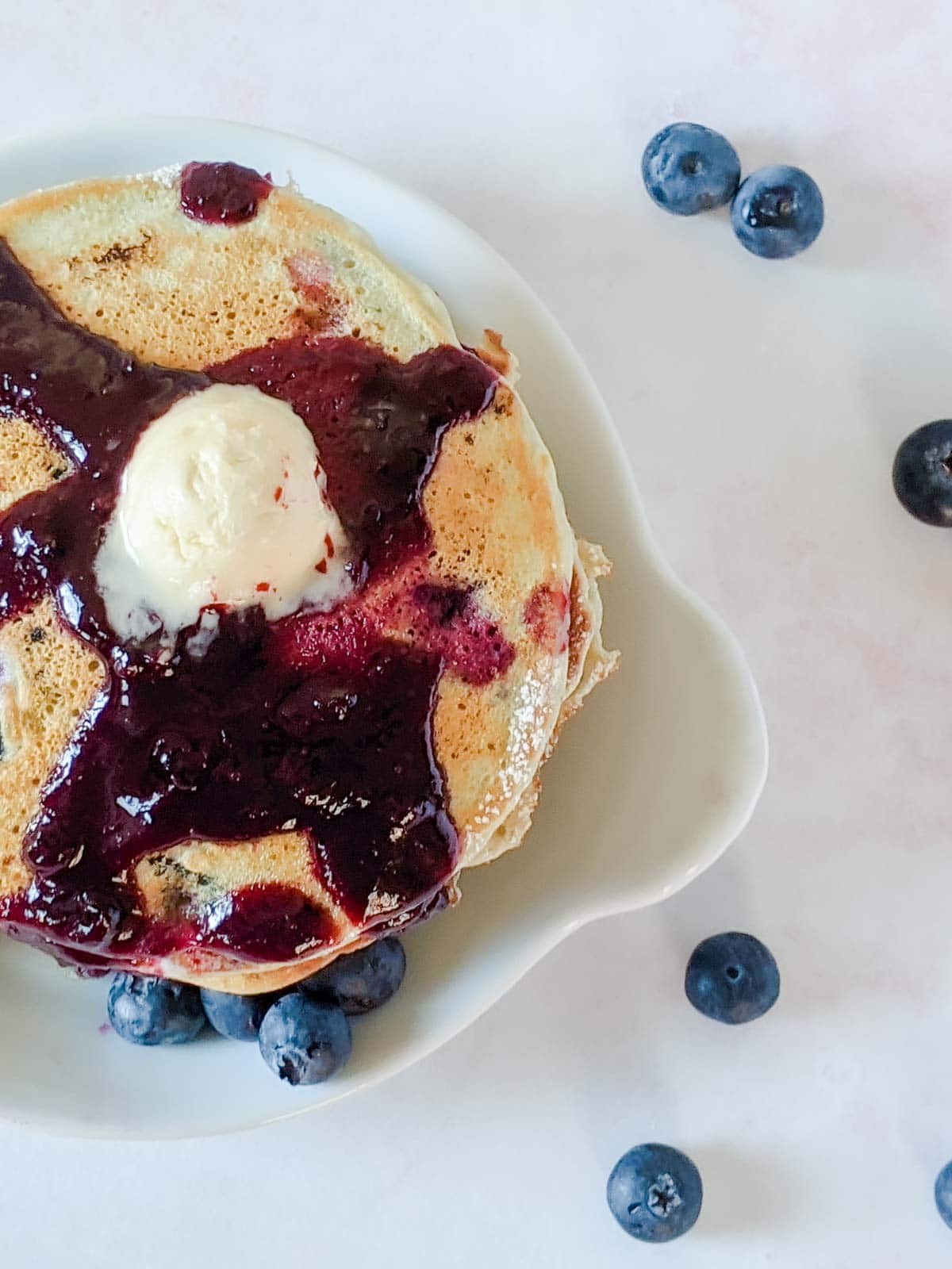blueberry pancake toppings