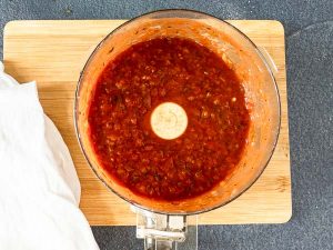 roasted tomato salsa recipe in food processor