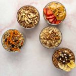overnight oats in jars