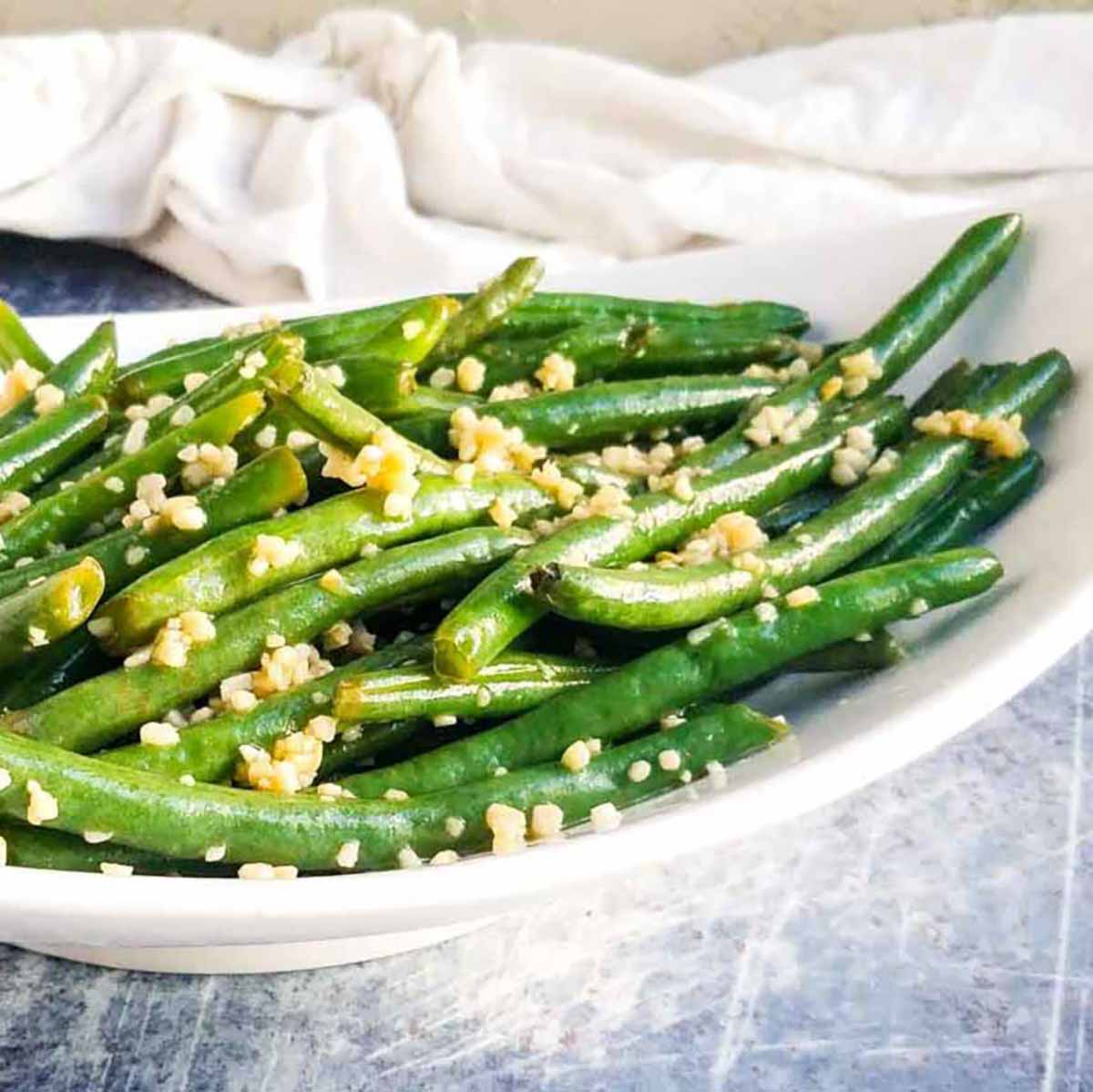garlic green beans recipe