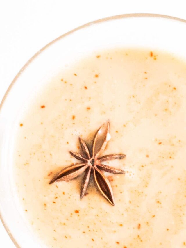 Boozy Eggnog Recipe Peel with Zeal