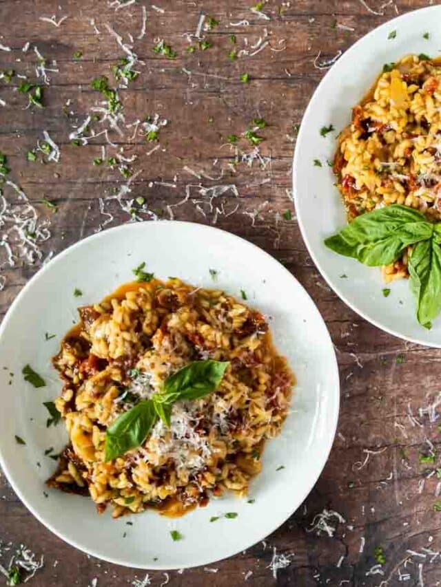 Tomato Risotto Peel with Zeal