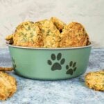 dog treats for bad breath in a bowl