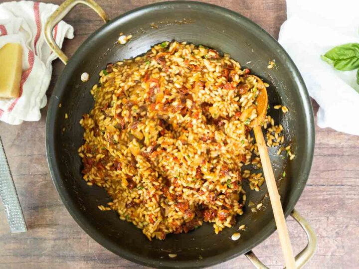 Quick and Easy Sun-Dried Tomato Risotto - Peel with Zeal