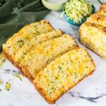 sliced gluten free zucchini bread