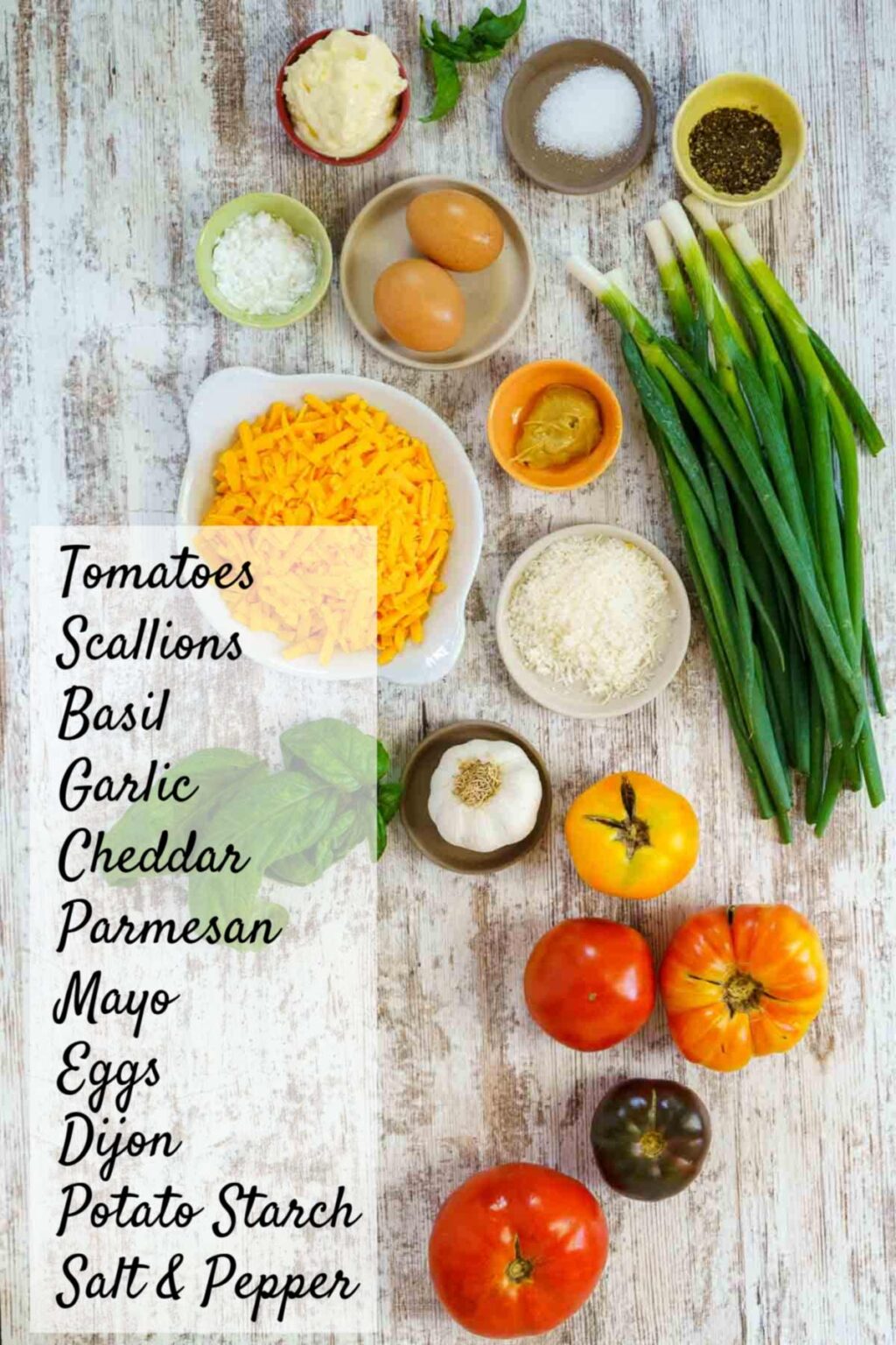 Crustless Tomato Pie (Gluten Free) Peel with Zeal