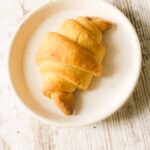 crescent roll on plate
