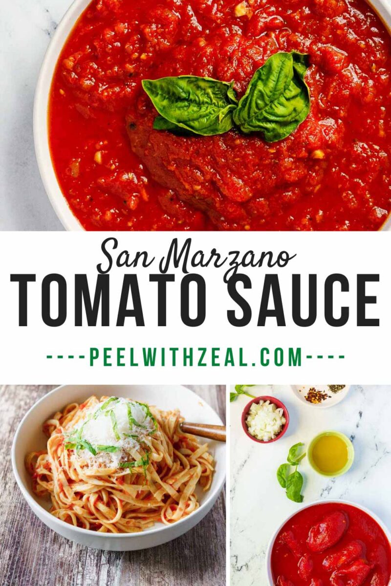 san marzano tomato sauce for pinterest