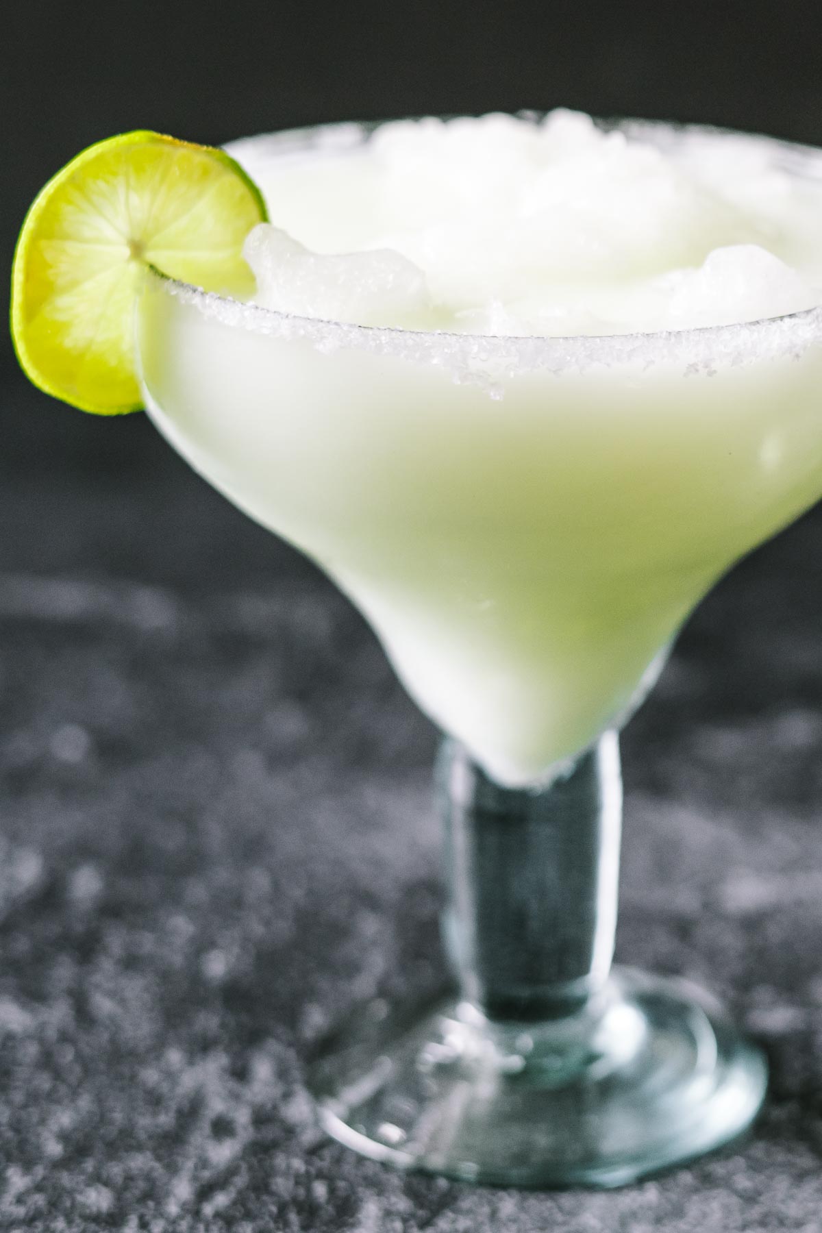 frozen margarita in a glass