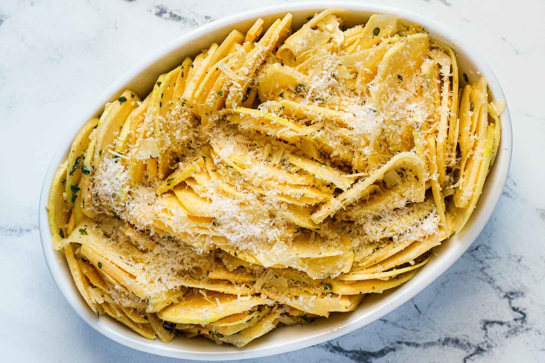 uncooked rutabaga stacks