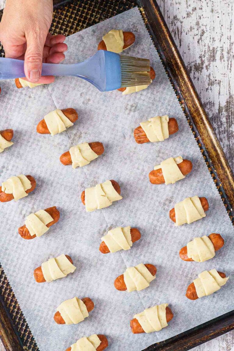 Gluten Free Pigs in a Blanket (Classic Recipe) Peel with Zeal