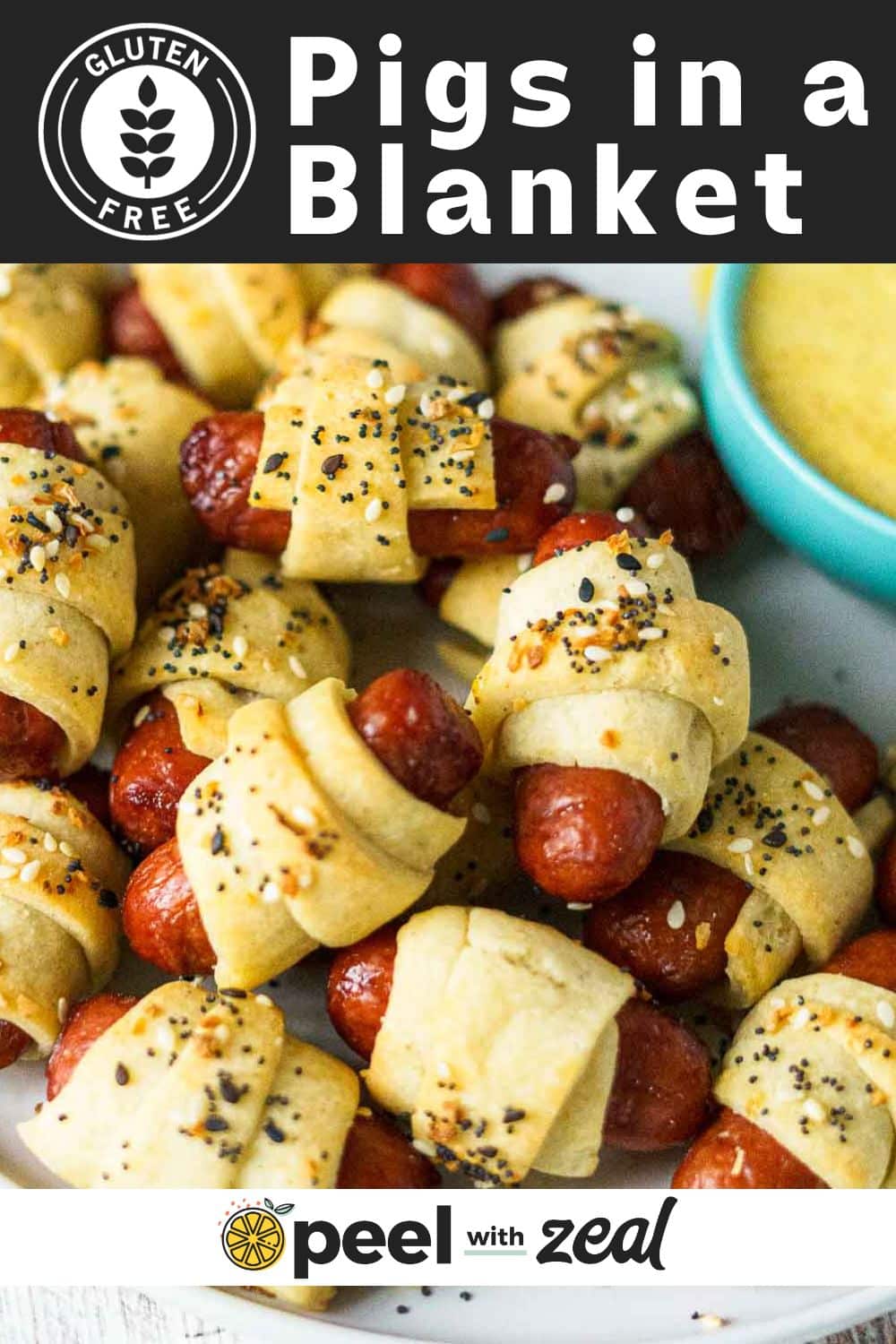 Gluten Free Pigs in a Blanket (Classic Recipe) Peel with Zeal
