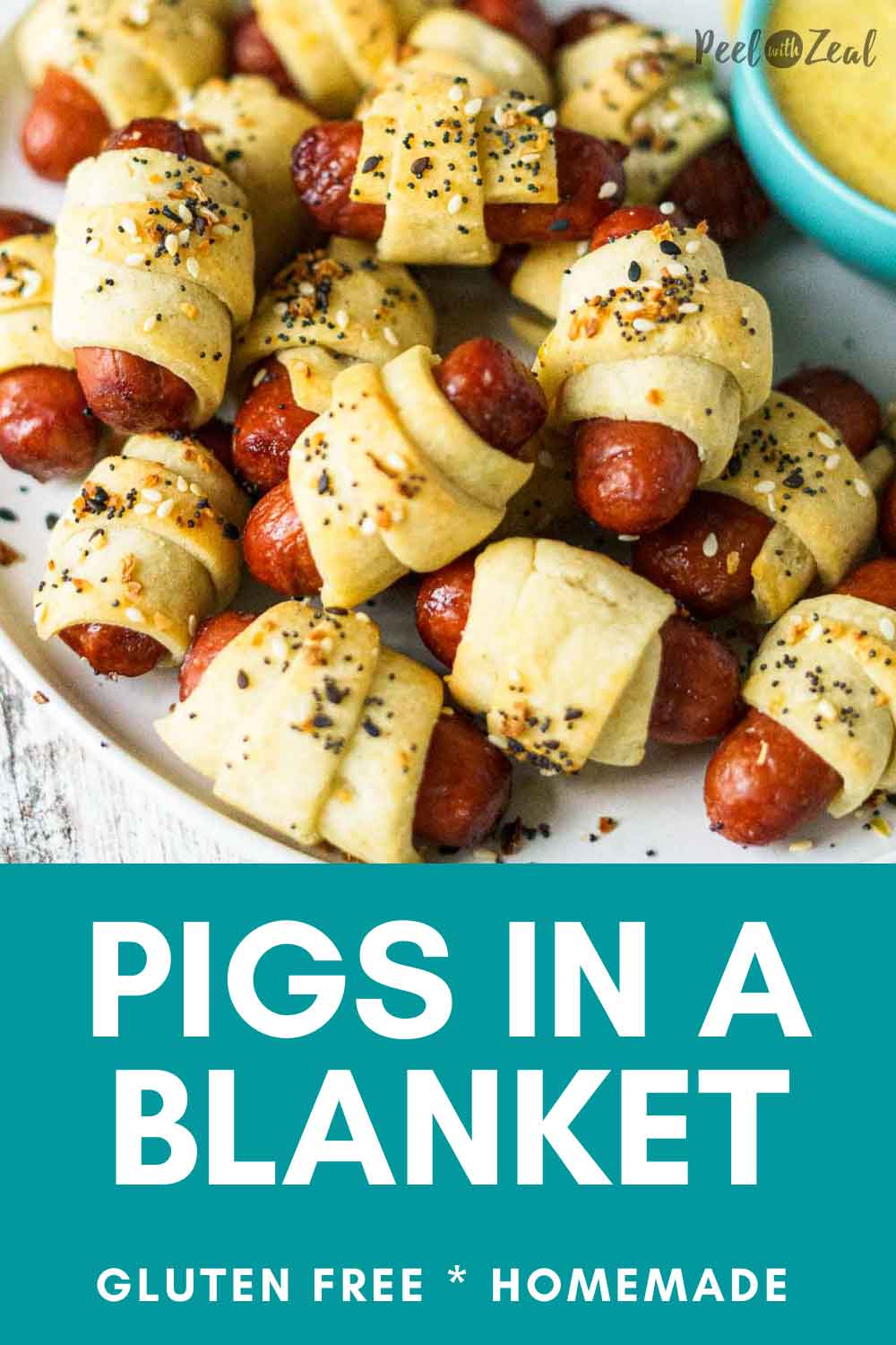Gluten Free Pigs in a Blanket (Classic Recipe) Peel with Zeal