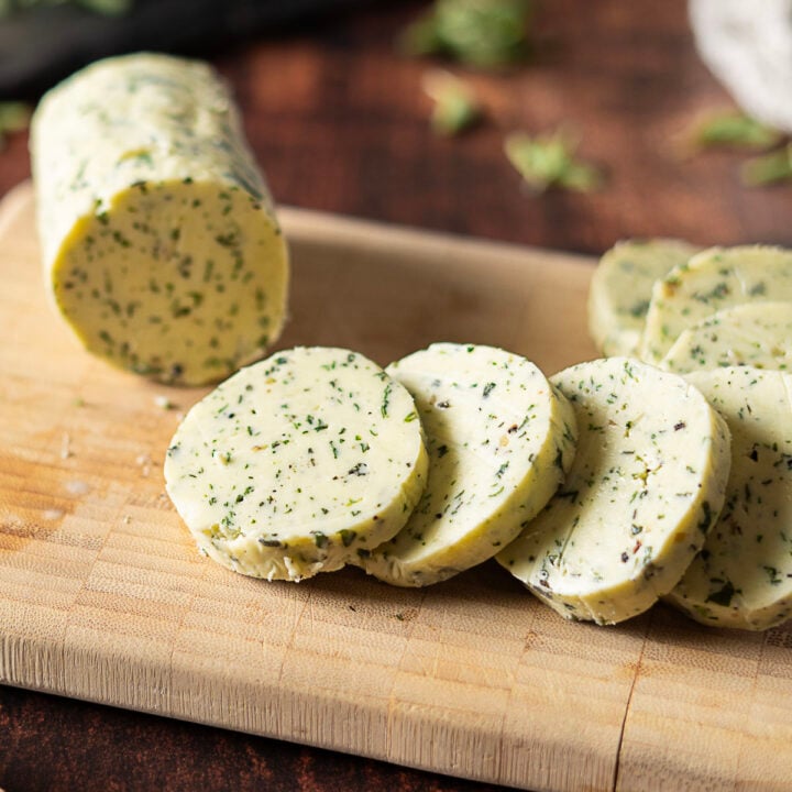 Compound Butter Herb and Garlic Compound Butter - Peel with Zeal