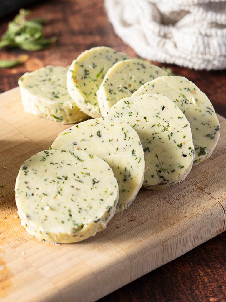 Compound Butter Herb and Garlic Compound Butter - Peel with Zeal