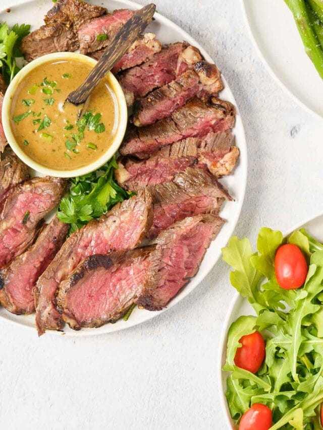 Balsamic Bavette Steak Recipe Peel with Zeal