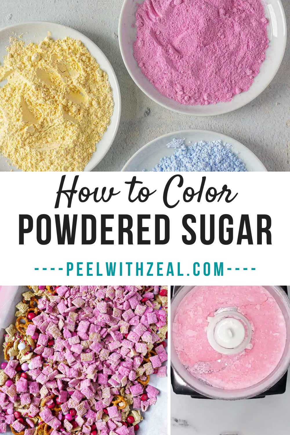 How to Color Powdered Sugar Liquid, Gel, or Powdered Food Coloring