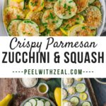 how to prepare roasted zucchini and squash.