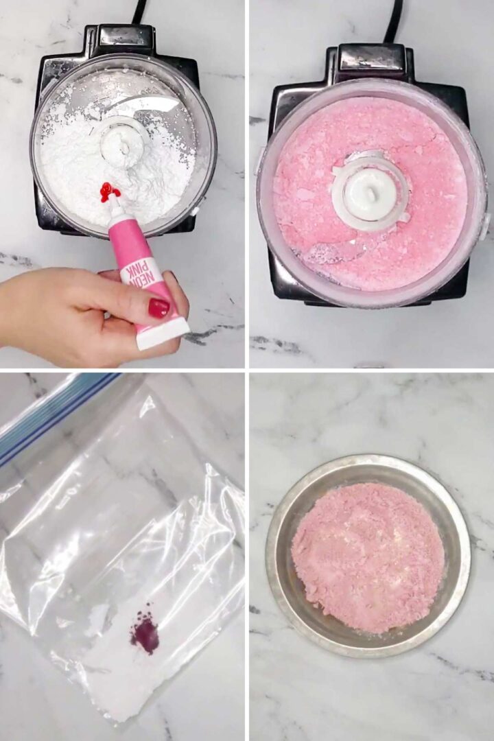 How to Color Powdered Sugar- Liquid, Gel, or Powdered Food Coloring