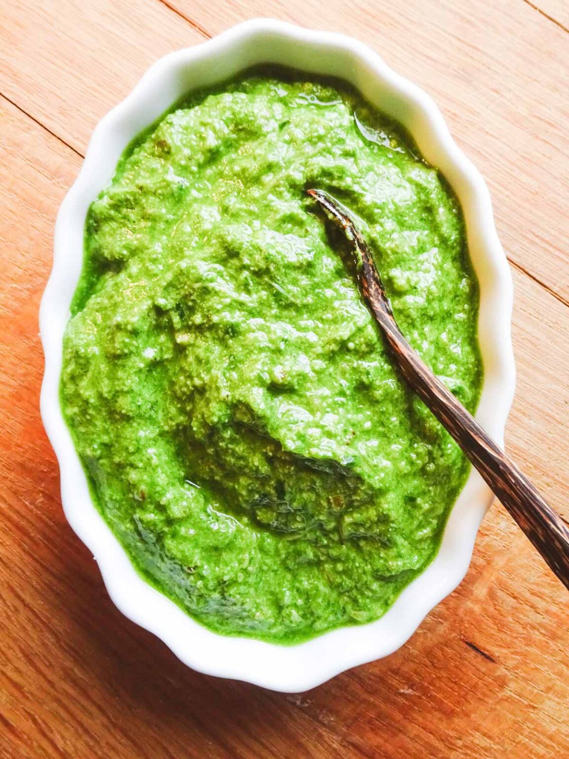 Ramp Pesto Recipe Peel with Zeal