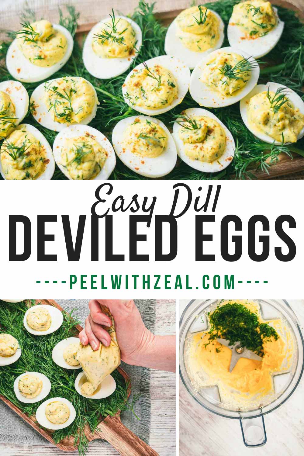Deviled Eggs without Mustard - Peel with Zeal