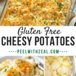 how to make gluten free cheesy au gratin potatoes.