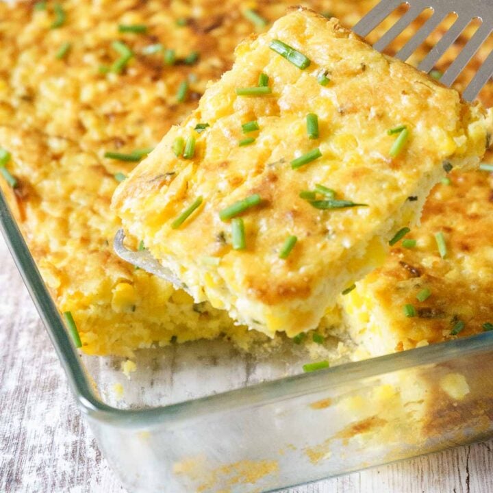 Gluten-Free Corn Casserole (From Scratch) - Peel with Zeal