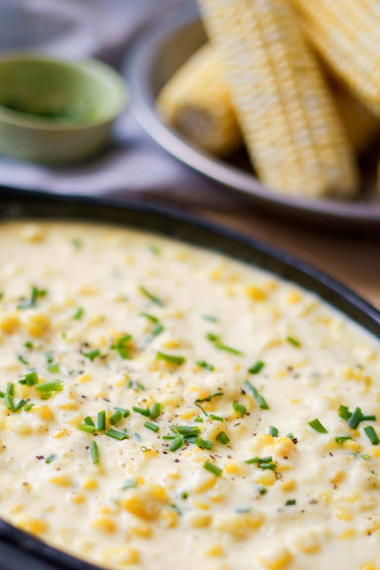 Gluten-Free Creamed Corn from Scratch - Peel with Zeal