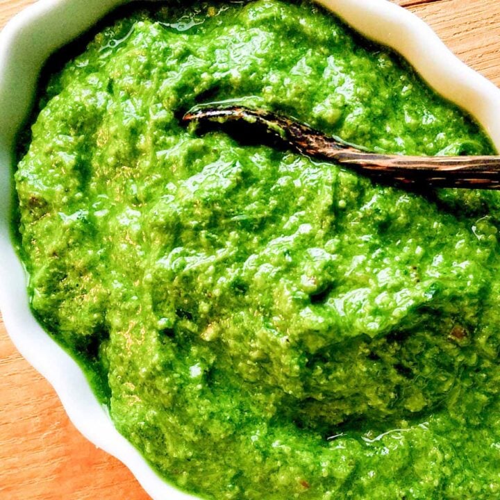 Ramp Pesto Recipe Peel with Zeal
