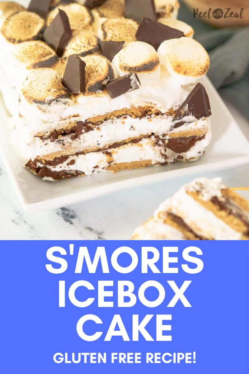 gluten free summer cake on platter