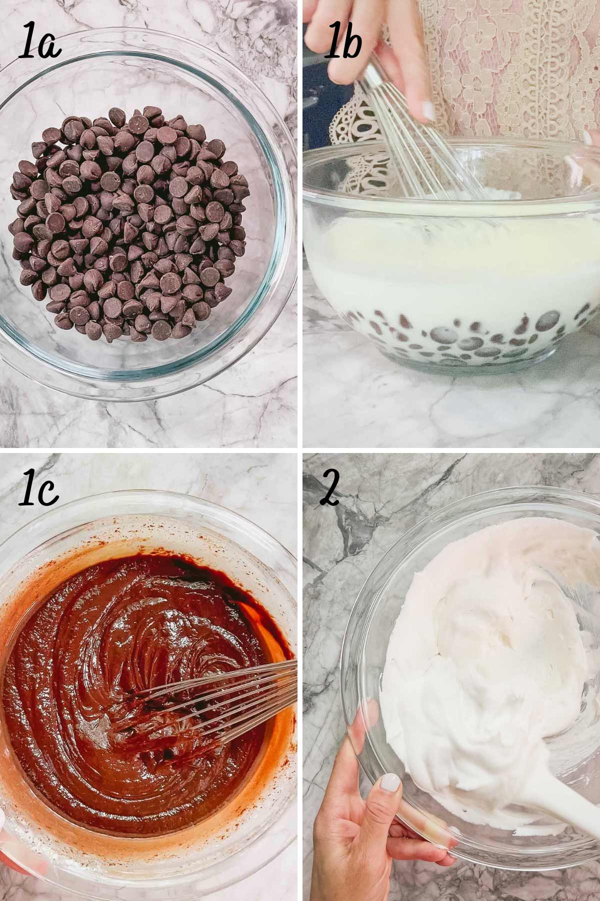 steps to making chocolate ganache