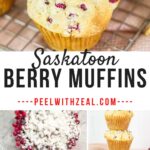 saskatoon berry muffins