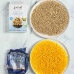 comparing brands of gluten-free orzo, uncooked