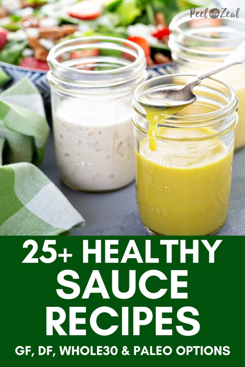 salad dressings in mason jars