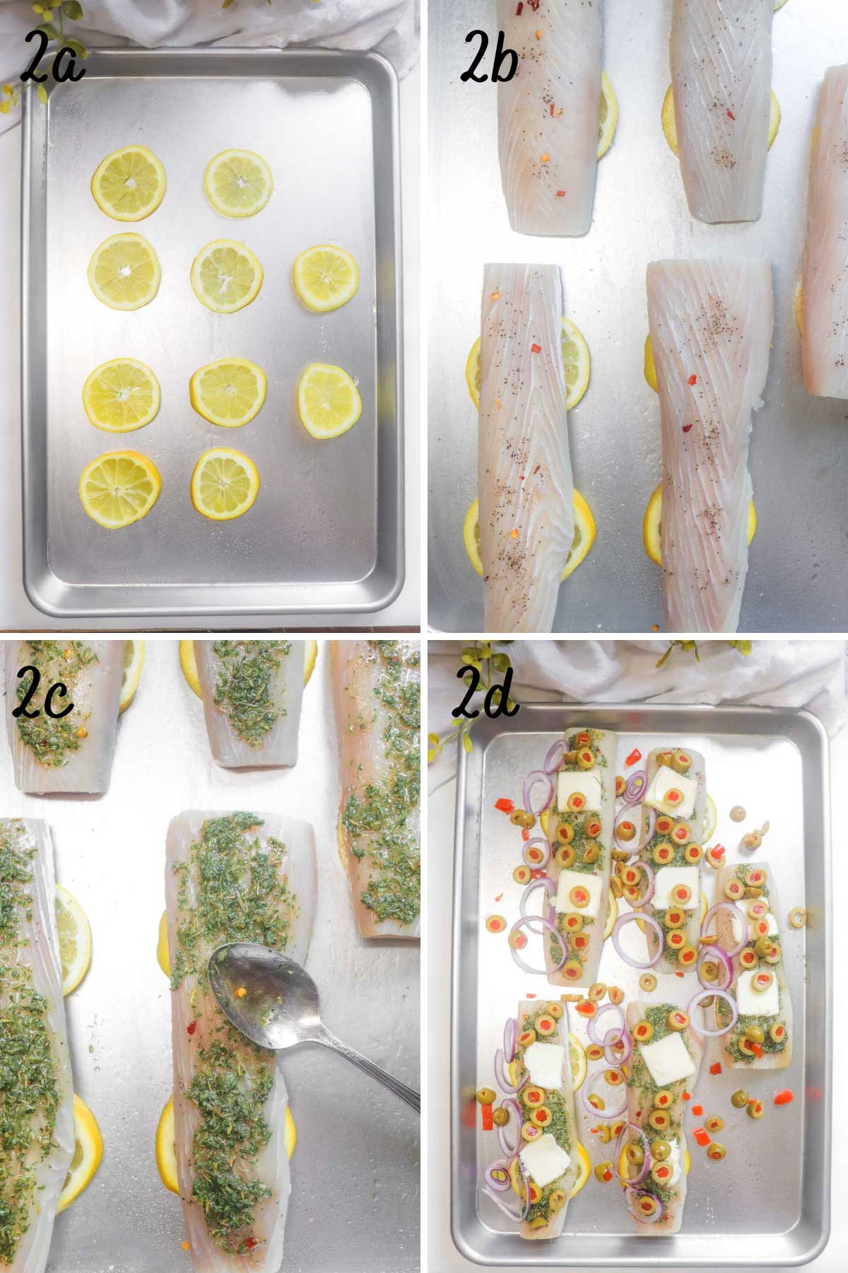 step by step assembly of mahi recipe