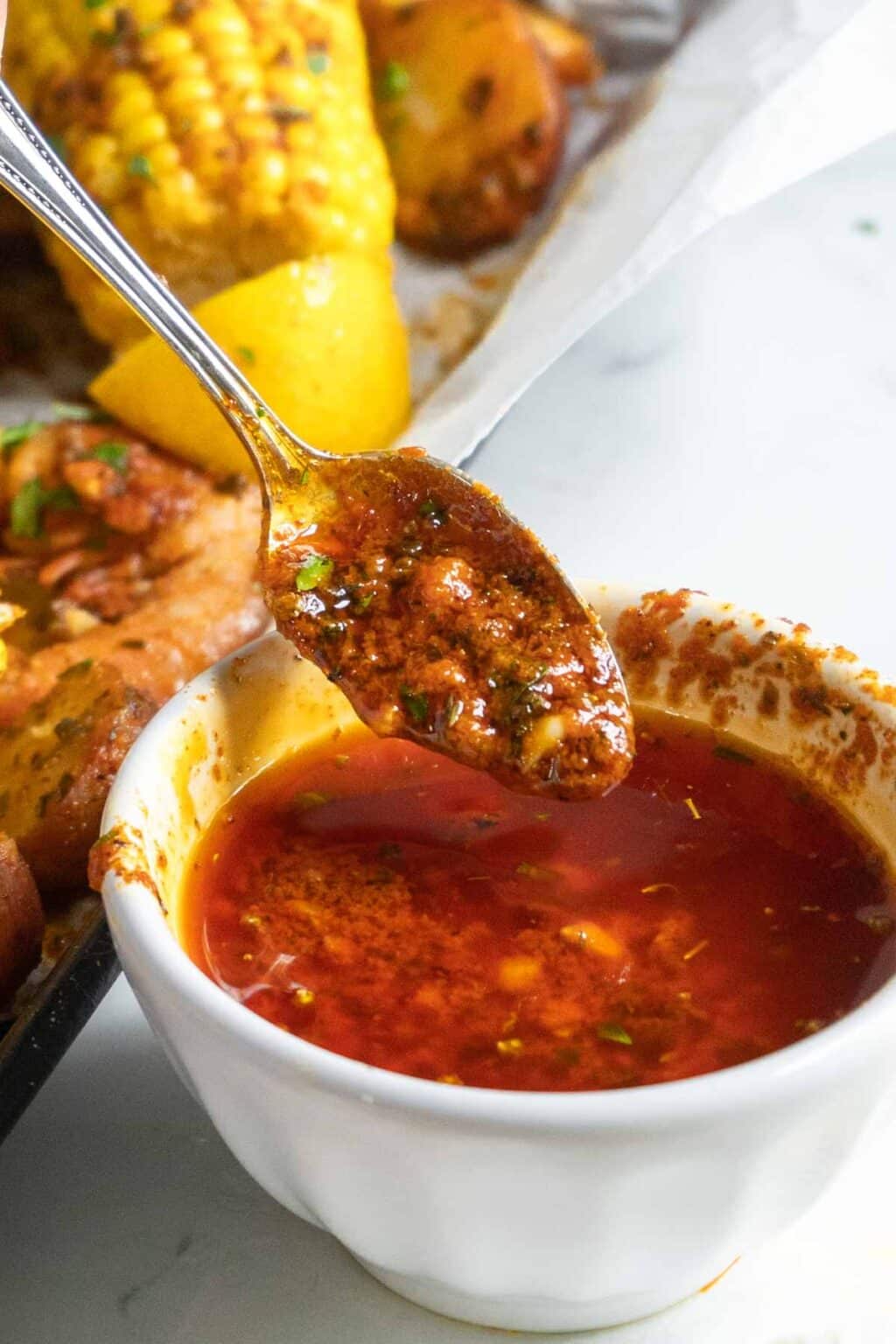 Cajun Garlic Butter Sauce Peel with Zeal