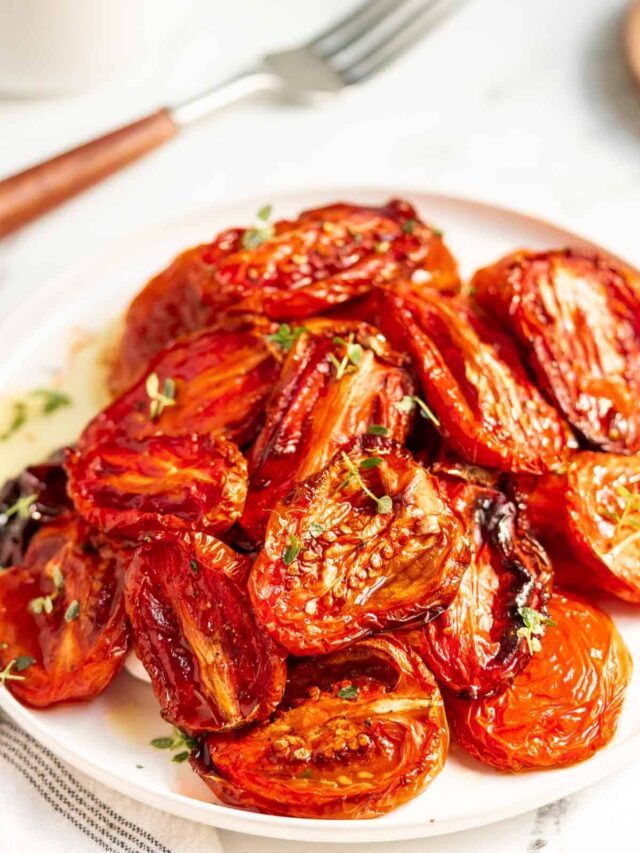 Roasted Tomatoes Peel with Zeal