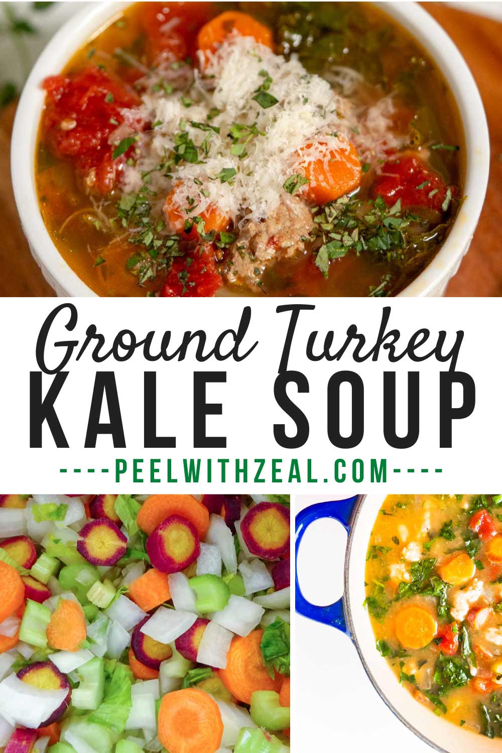 Turkey Kale Soup Peel with Zeal