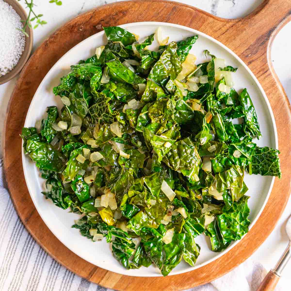 Easy Sauteed Greens Recipe - Peel with Zeal