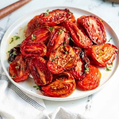 Slow Roasted Tomatoes Peel with Zeal