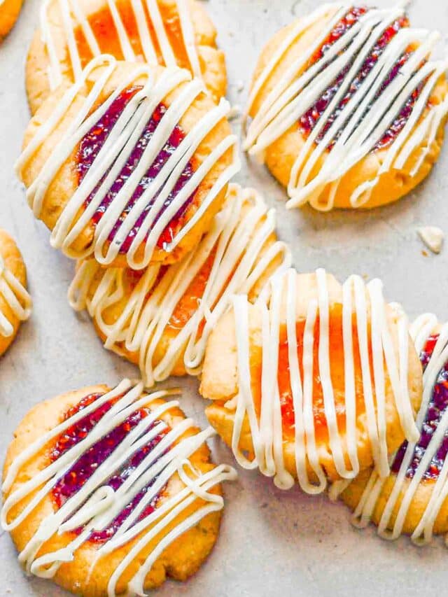 GlutenFree Jam Thumbprint Cookies Peel with Zeal