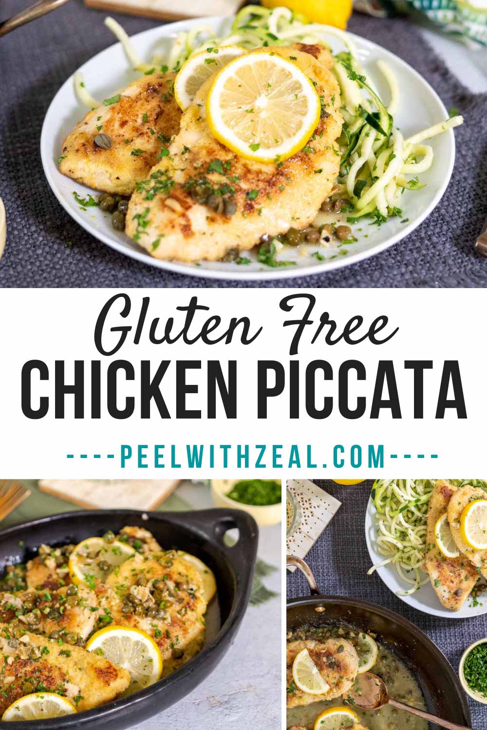 Gluten-Free Chicken Piccata (Under 30 Mintues!) - Peel with Zeal