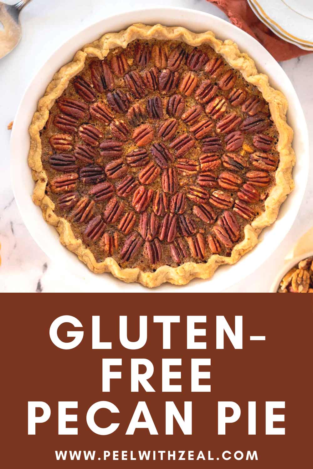Gluten Free Pecan Pie Peel with Zeal