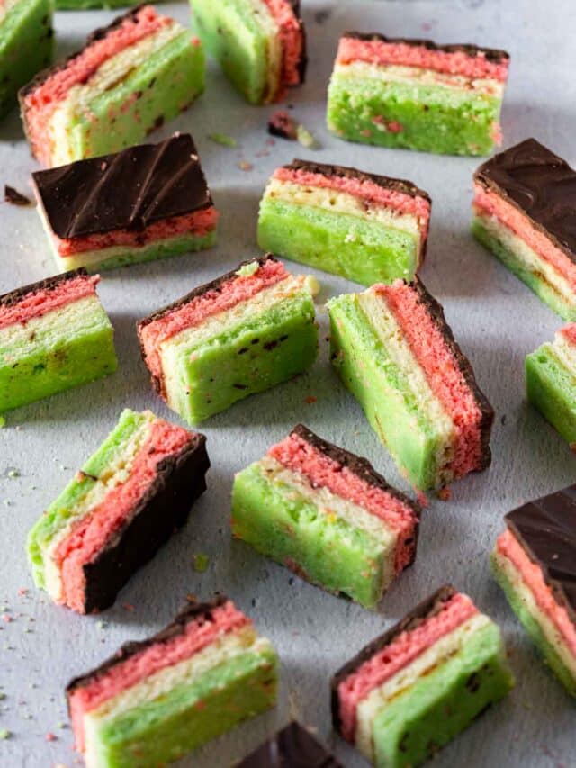 GlutenFree Italian Rainbow Cookies Peel with Zeal