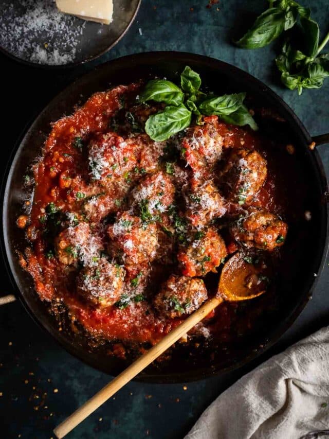 Easy Gluten Free Italian Meatballs Peel with Zeal